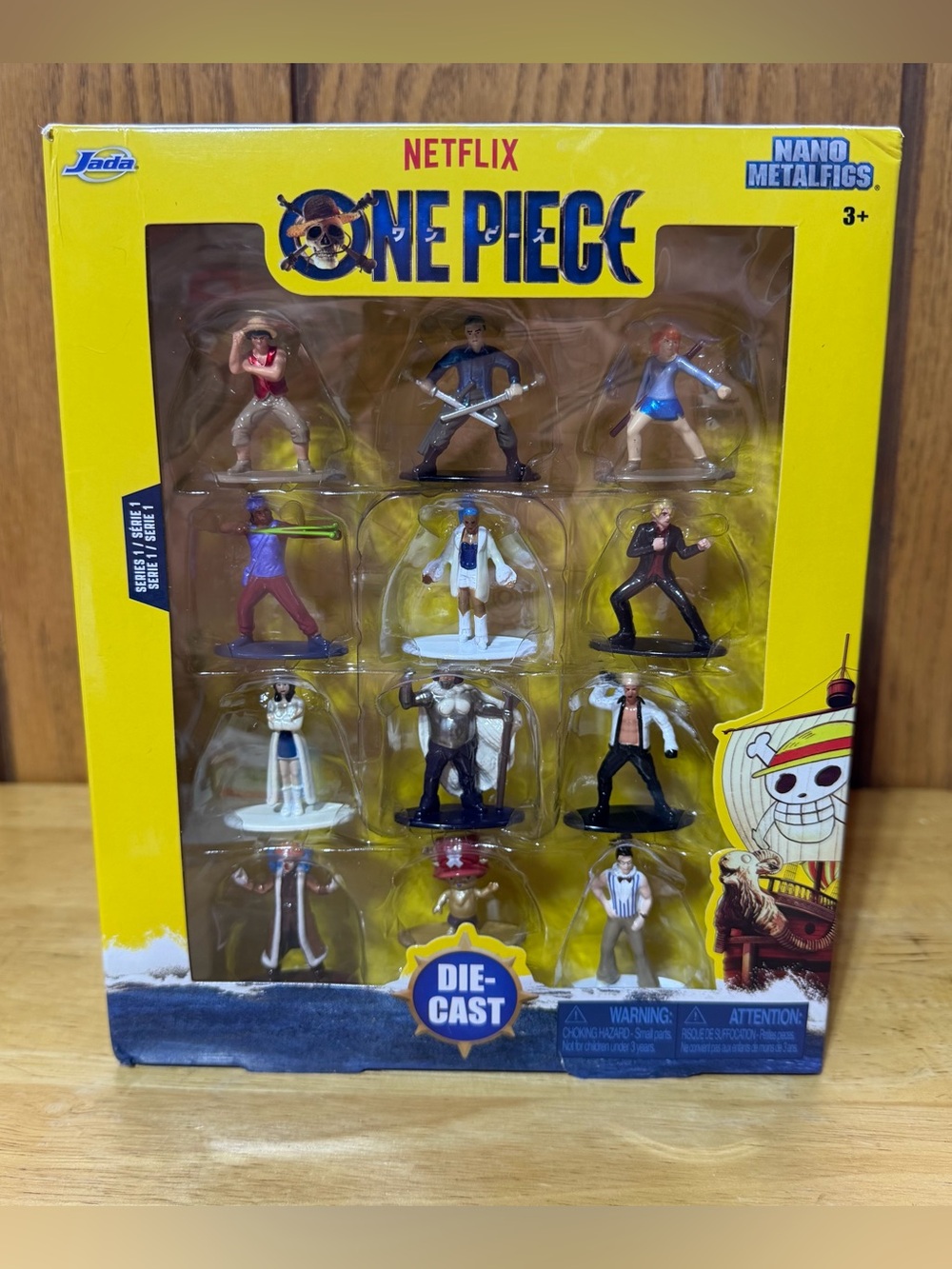 Netflix One Piece Die-Cast Nano Metalfigs Jada Toys 12 Pack Figures 2026 NEW